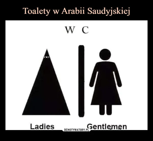 Toalety w Arabii Saudyjskiej