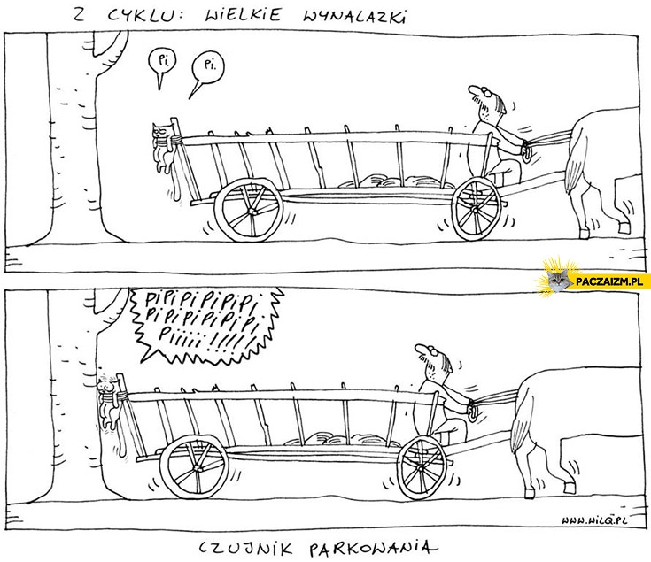 
    Wielkie wynalazki czujnik parkowania Wilq