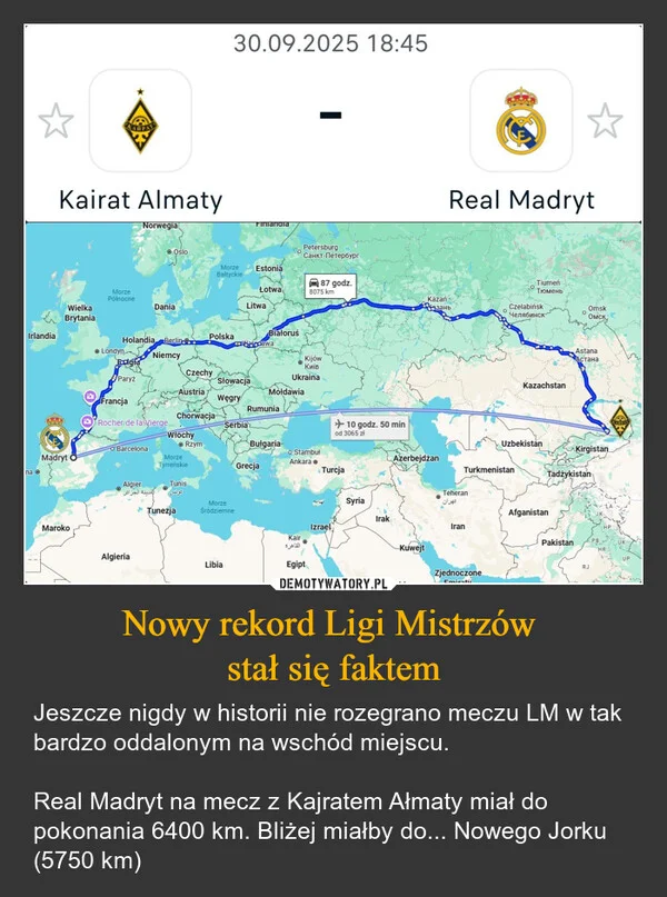 Nowy rekord Ligi Mistrzów stał się faktem