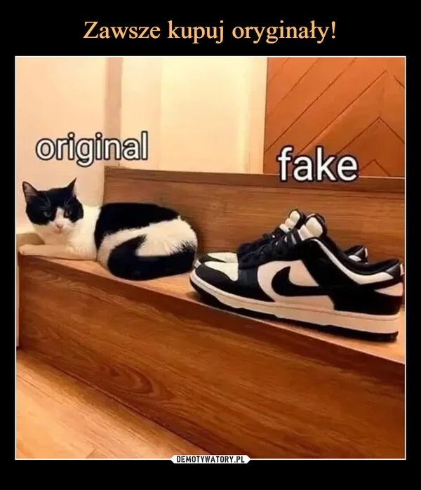 Zawsze kupuj oryginały!