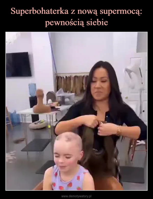 Superbohaterka z nową supermocą: pewnością siebie