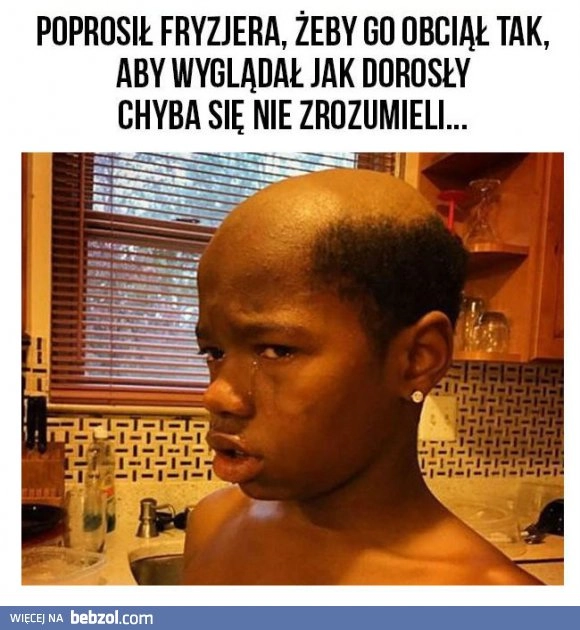 Dorosła fryzura 