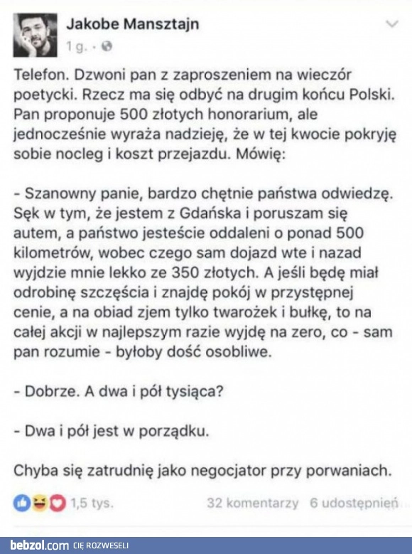 
    Wieczór poetycki 