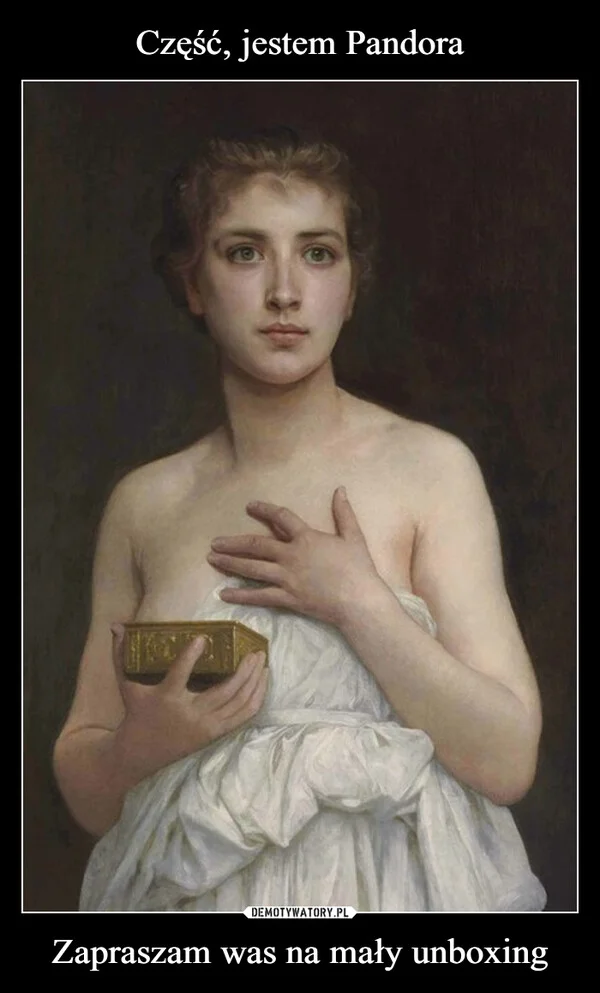Część, jestem Pandora Zapraszam was na mały unboxing