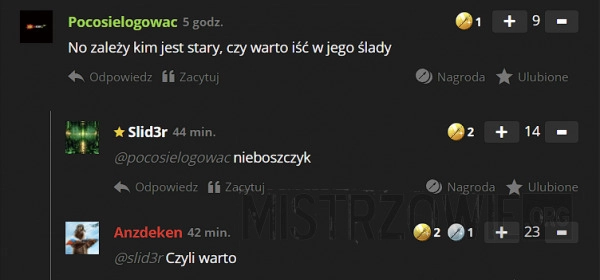 
    Najważniejsze to dążyć do celu