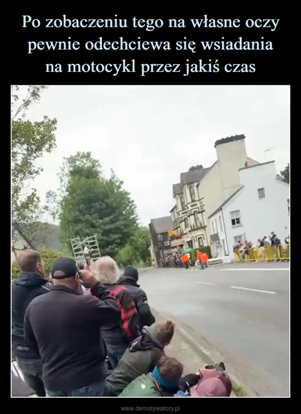 
    Po zobaczeniu tego na własne oczy pewnie odechciewa się wsiadania na motocykl przez jakiś czas