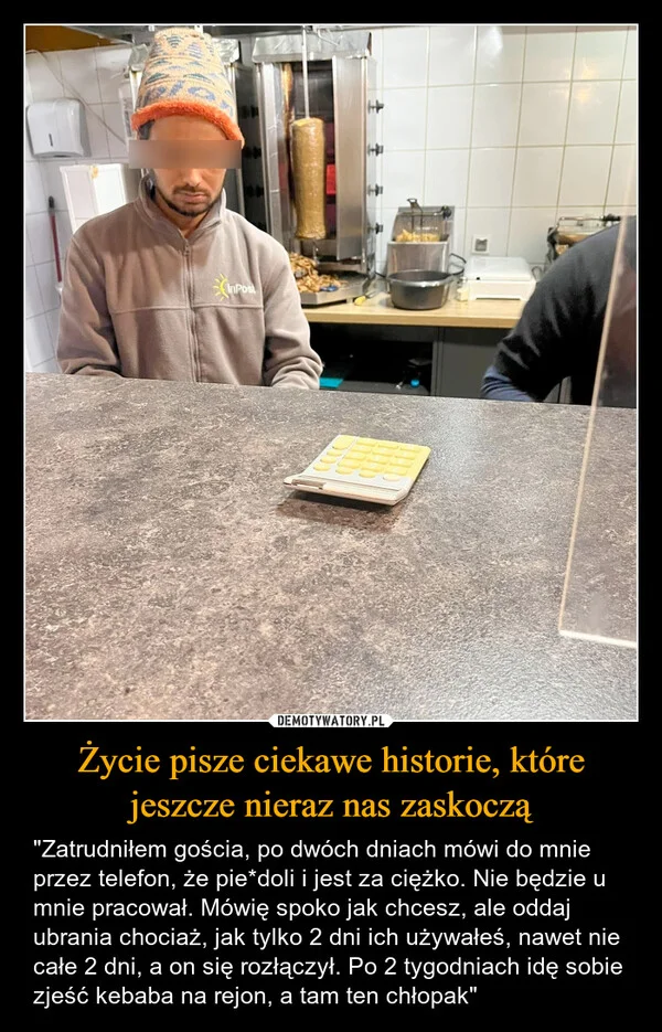 Życie pisze ciekawe historie, które jeszcze nieraz nas zaskoczą