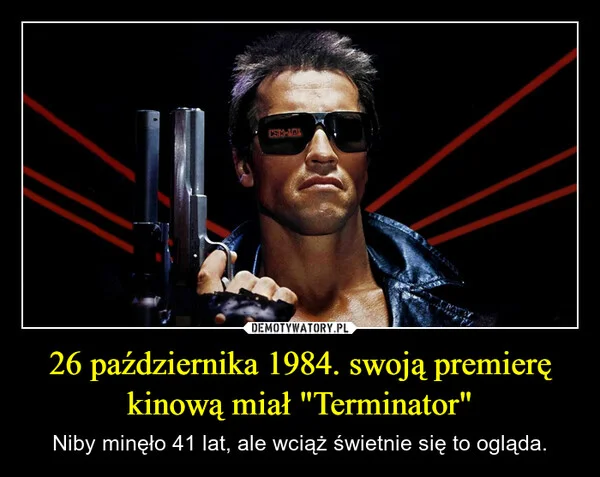 26 października 1984. swoją premierę kinową miał 