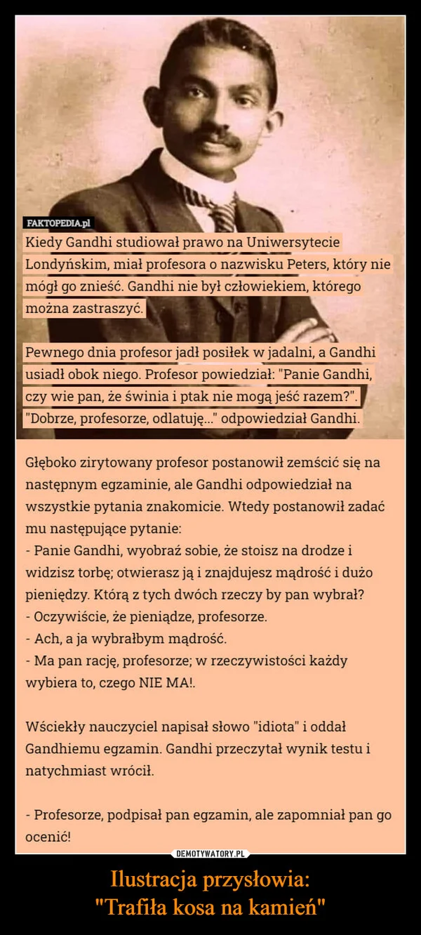 
    Ilustracja przysłowia: 