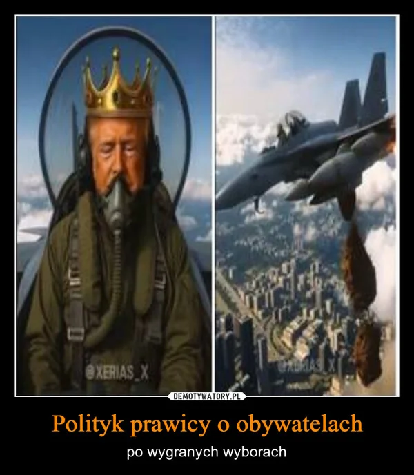 Polityk prawicy o obywatelach