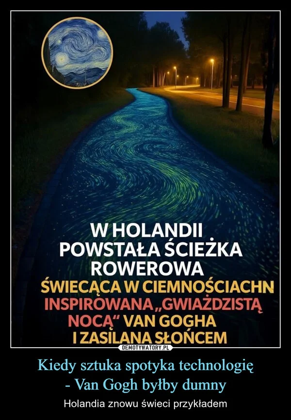 Kiedy sztuka spotyka technologię - Van Gogh byłby dumny