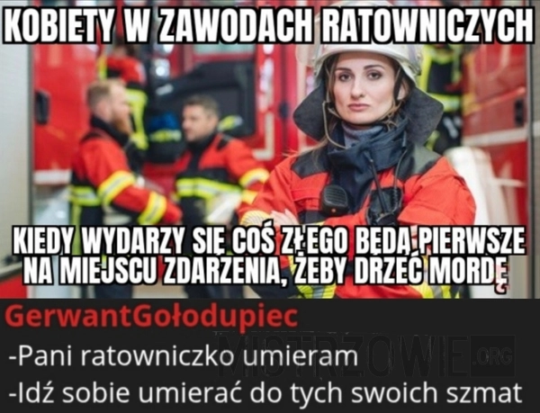 
    Kobiety w zawodach ratowniczych