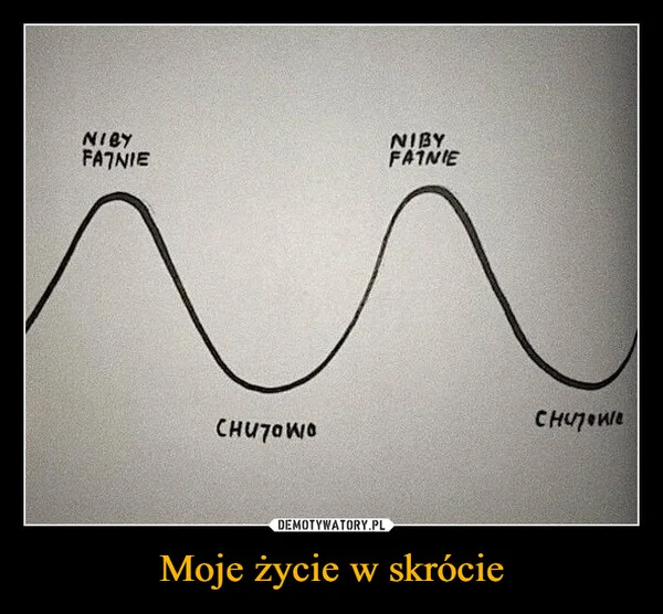 Moje życie w skrócie