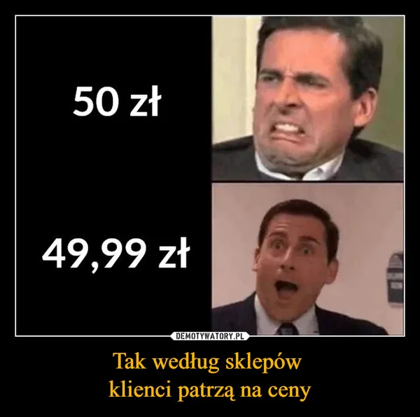 Tak według sklepów klienci patrzą na ceny