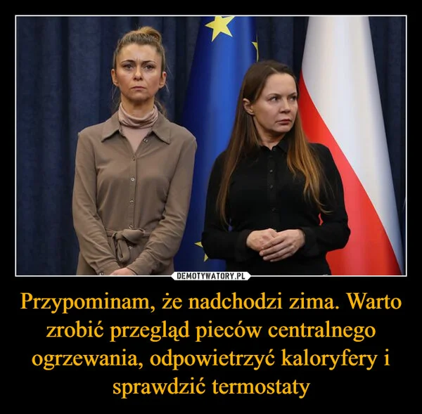 Przypominam, że nadchodzi zima. Warto zrobić przegląd pieców centralnego ogrzewania, odpowietrzyć kaloryfery i sprawdzić termostaty