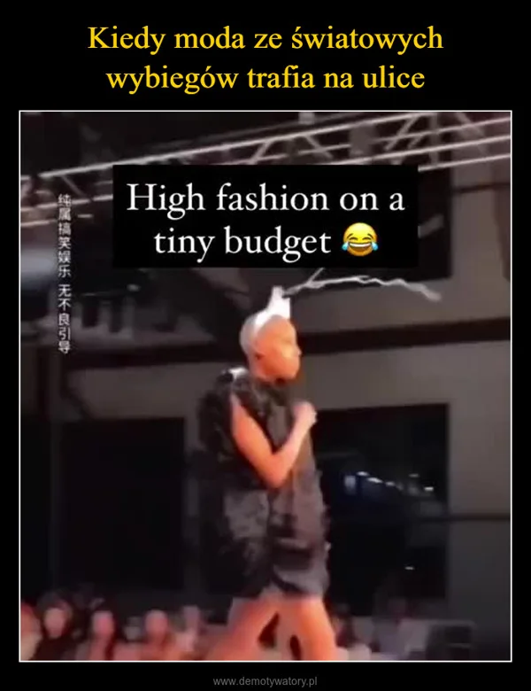 Kiedy moda ze światowych wybiegów trafia na ulice