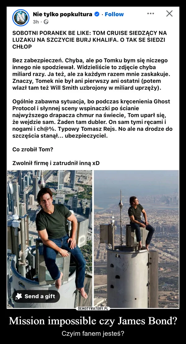 Mission impossible czy James Bond?