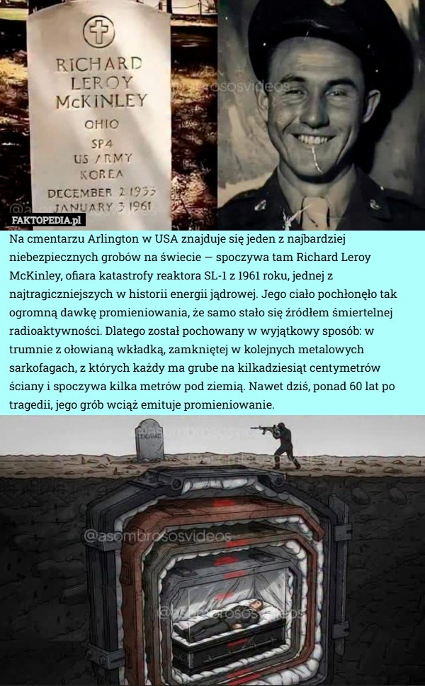 Na cmentarzu Arlington w USA znajduje się jeden z najbardziej niebezpiecznych