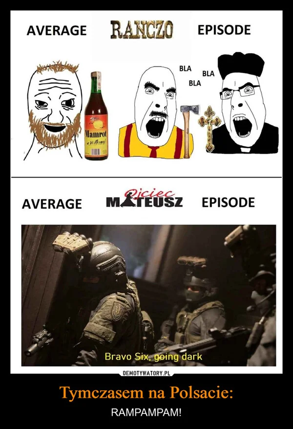 Tymczasem na Polsacie: