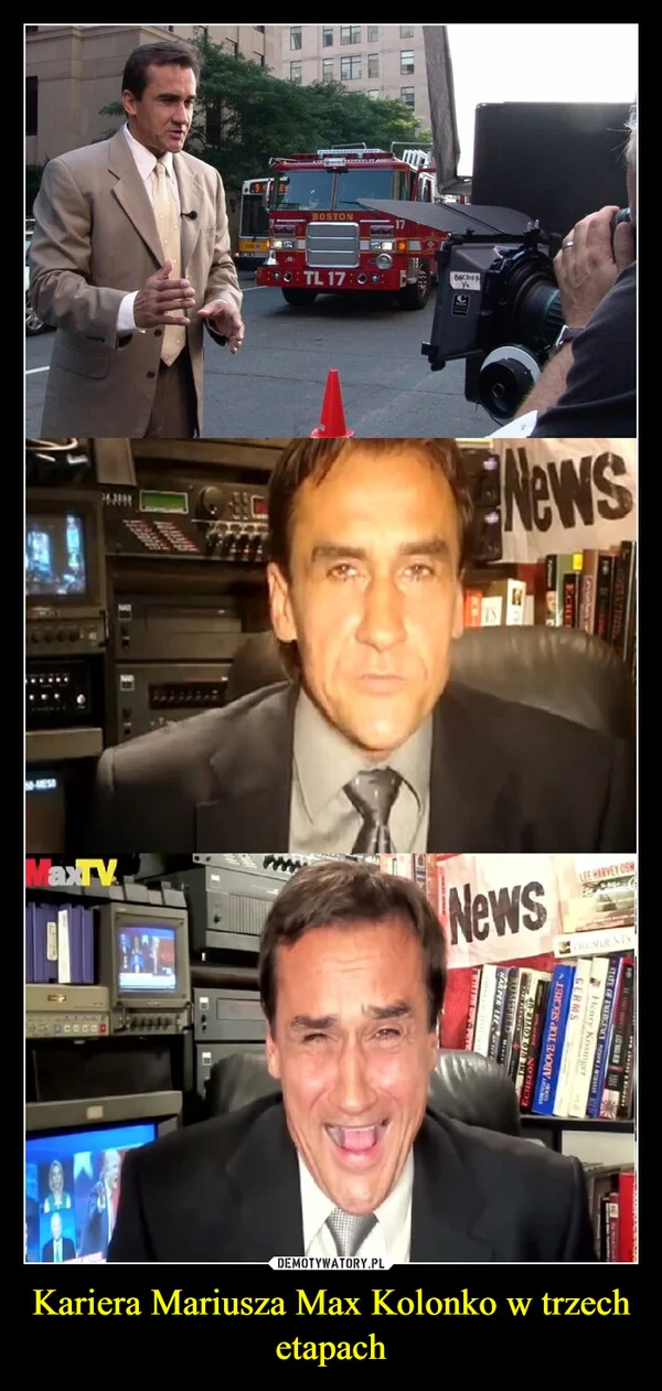Kariera Mariusza Max Kolonko w trzech etapach