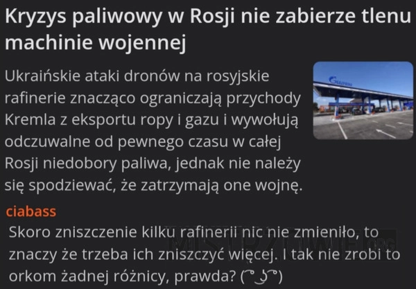 
    Kryzys paliwowy