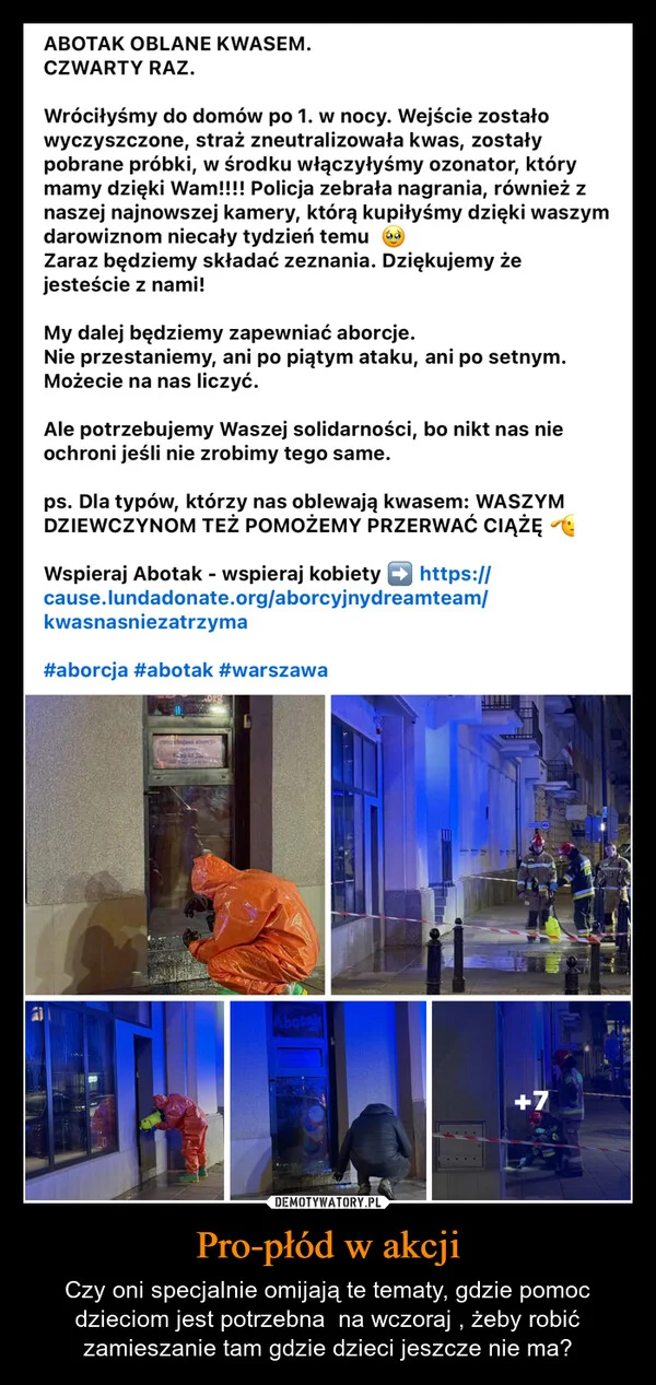 Pro-płód w akcji