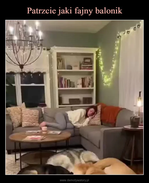 Patrzcie jaki fajny balonik