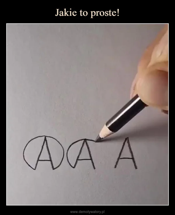 Jakie to proste!