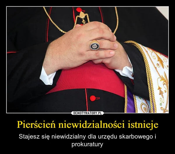 Pierścień niewidzialności istnieje