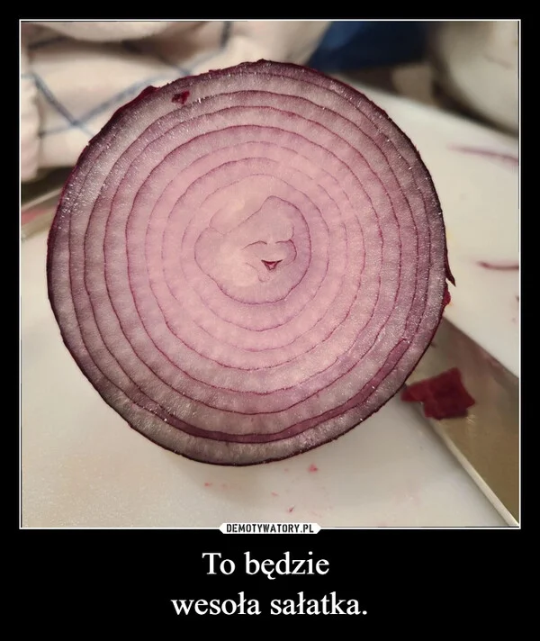 To będzie wesoła sałatka.