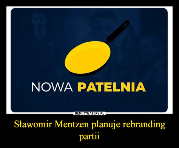 Sławomir Mentzen planuje rebranding partii