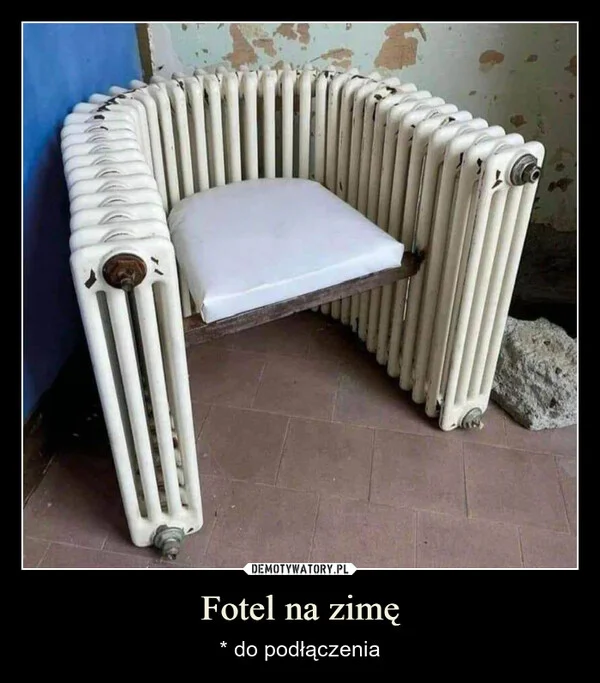 Fotel na zimę