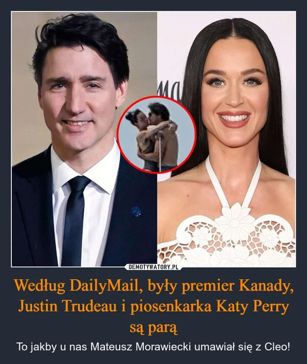 Według DailyMail, były premier Kanady, Justin Trudeau i piosenkarka Katy Perry są parą