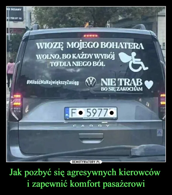 Jak pozbyć się agresywnych kierowców i zapewnić komfort pasażerowi