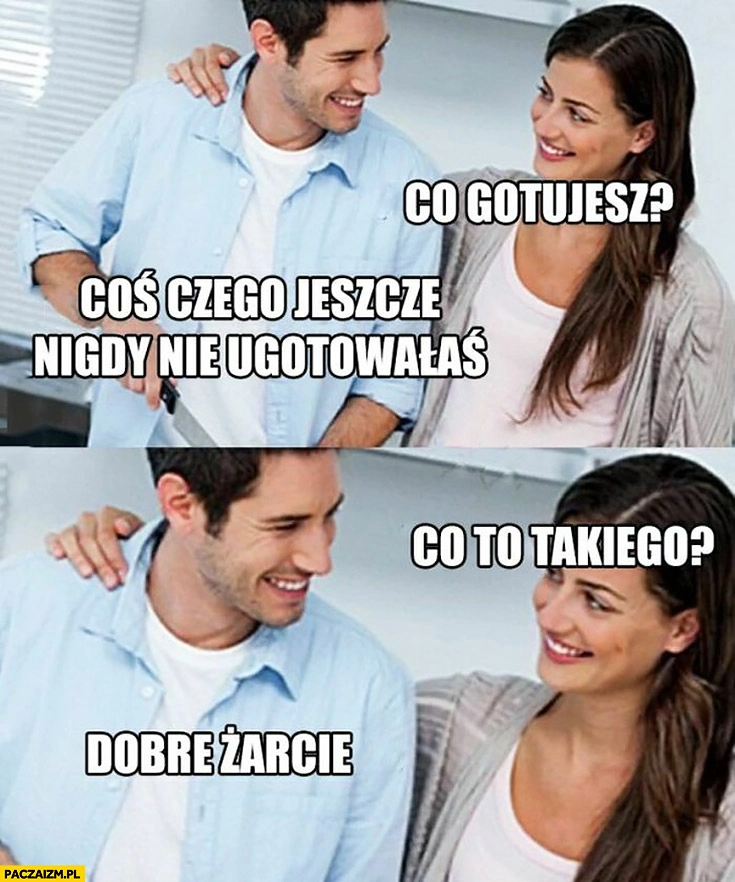 
    Co gotujesz? Coś czego jeszcze nigdy nie ugotowałaś? Co to takiego? Dobre żarcie