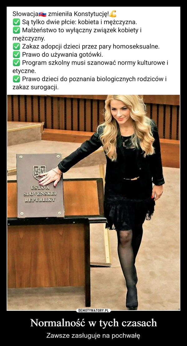 Normalność w tych czasach