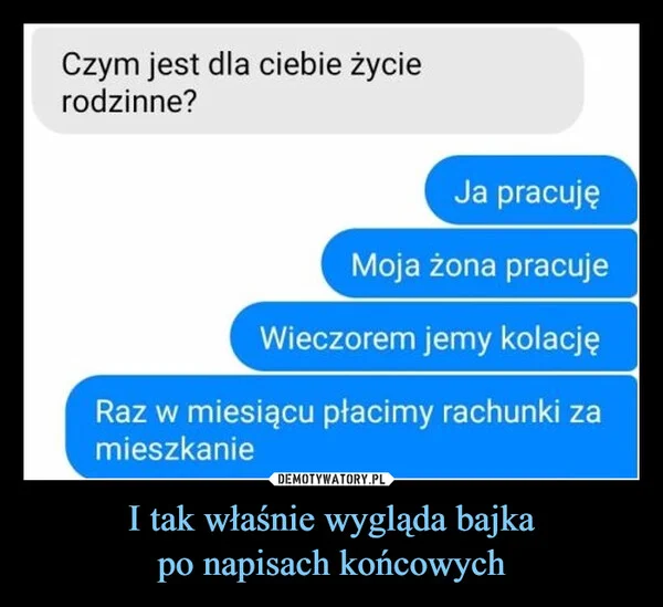 I tak właśnie wygląda bajka po napisach końcowych