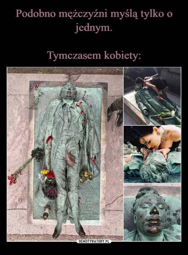 Podobno mężczyźni myślą tylko o jednym. Tymczasem kobiety: