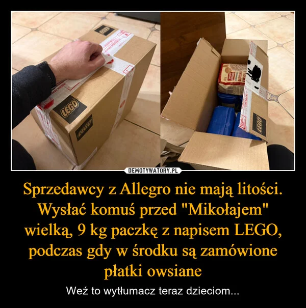 Sprzedawcy z Allegro nie mają litości. Wysłać komuś przed 