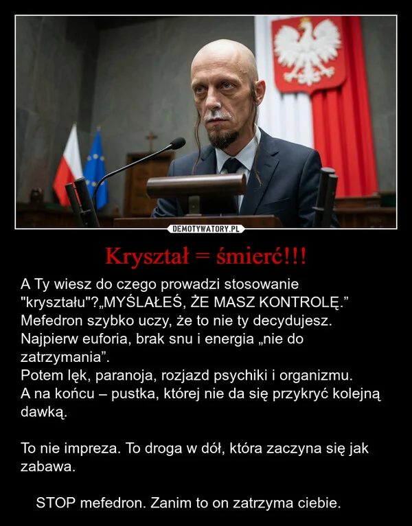 
    Kryształ = śmierć!!!
