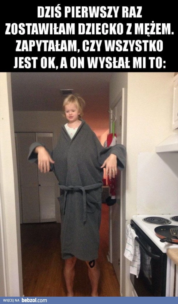 Kiedy tata zostaje sam z dzieckiem