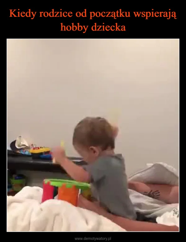 Kiedy rodzice od początku wspierają hobby dziecka