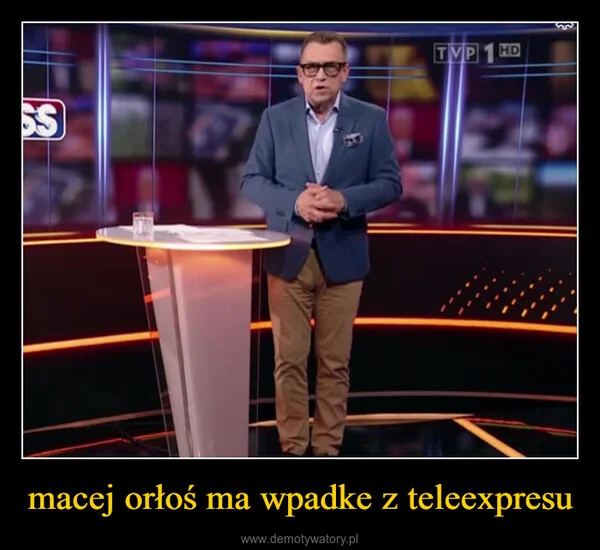 
    macej orłoś ma wpadke z teleexpresu