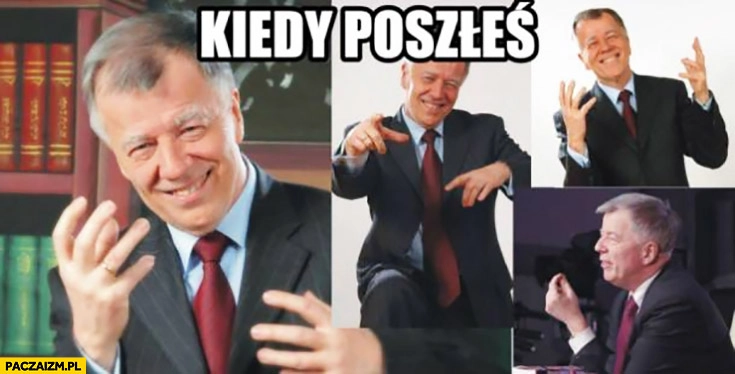 Kiedy poszłeś Profesor Miodek