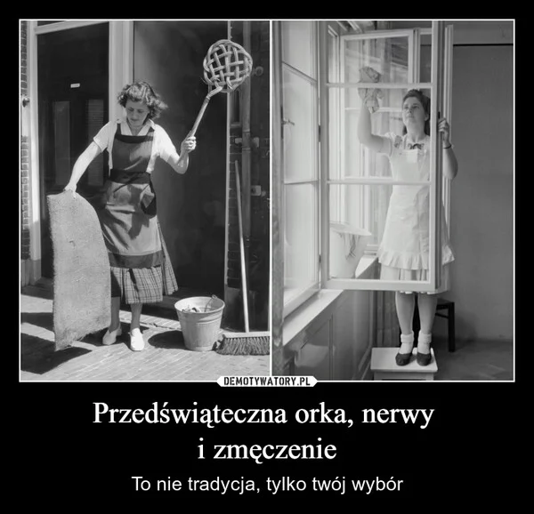 Przedświąteczna orka, nerwy i zmęczenie