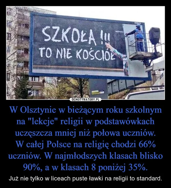 W Olsztynie w bieżącym roku szkolnym na 