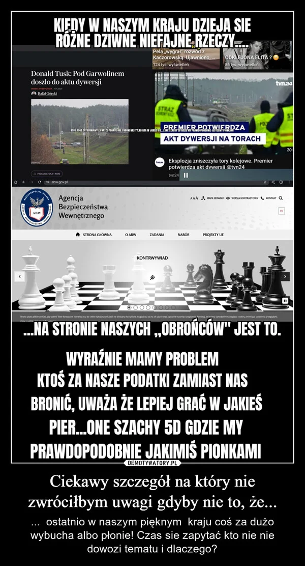 Ciekawy szczegół na który nie zwróciłbym uwagi gdyby nie to, że...
