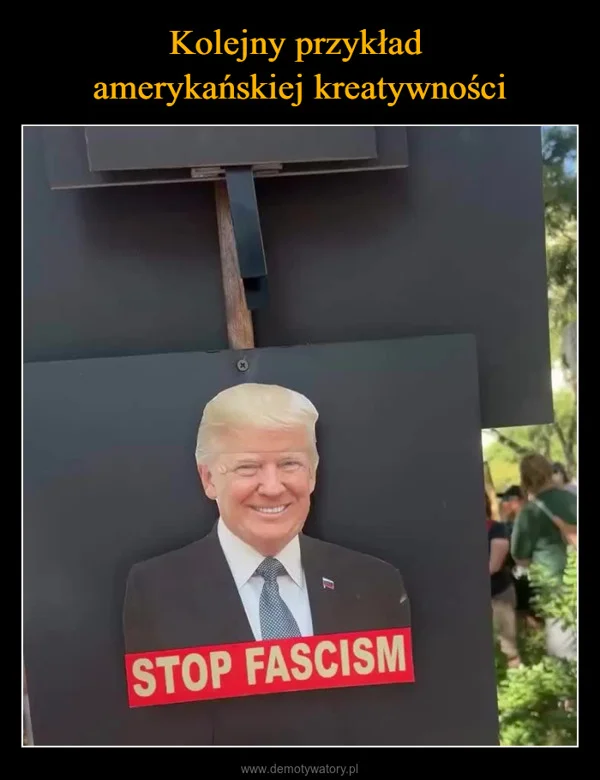 Kolejny przykład amerykańskiej kreatywności