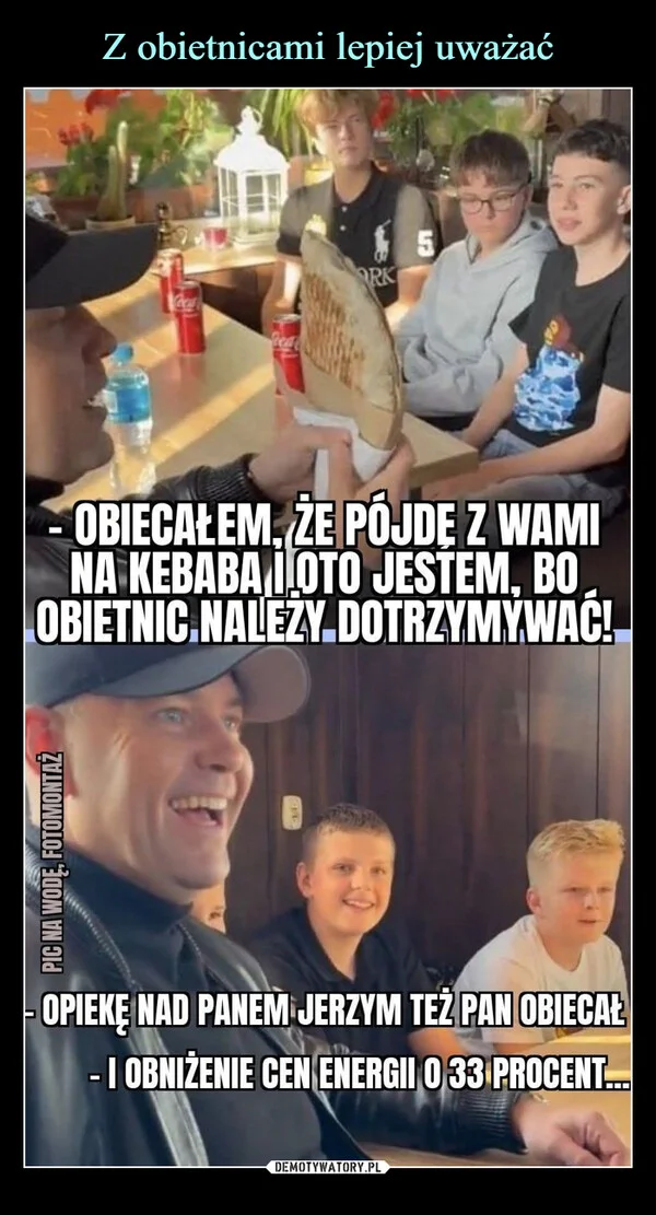 Z obietnicami lepiej uważać