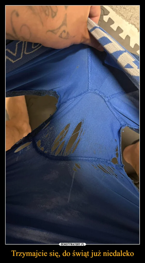 Trzymajcie się, do świąt już niedaleko